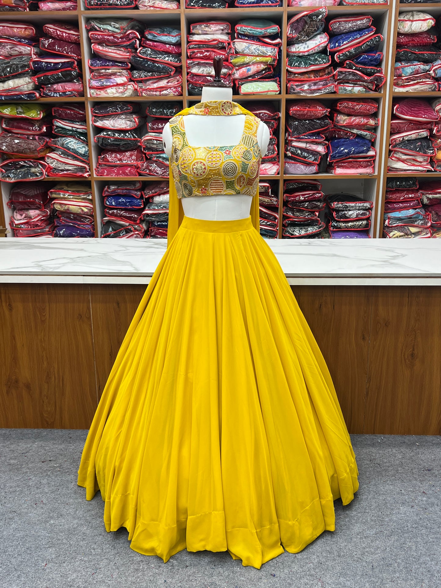 Stunning Yellow Lehenga for Special Occasions