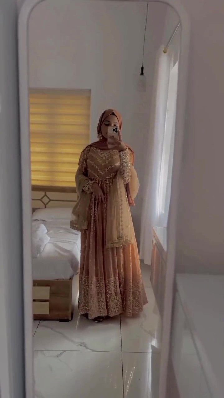Stunning Top Lehenga with Dupatta – Elegant Party Wear