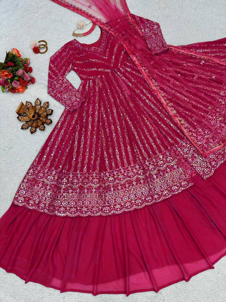 Stunning Top Lehenga with Dupatta – Elegant Party Wear