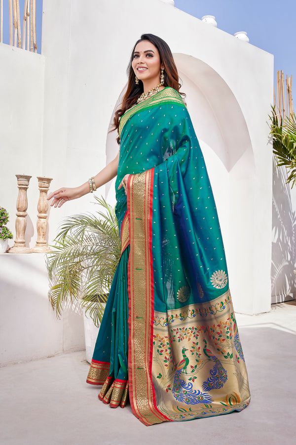 Pure Pethani Silk Saree