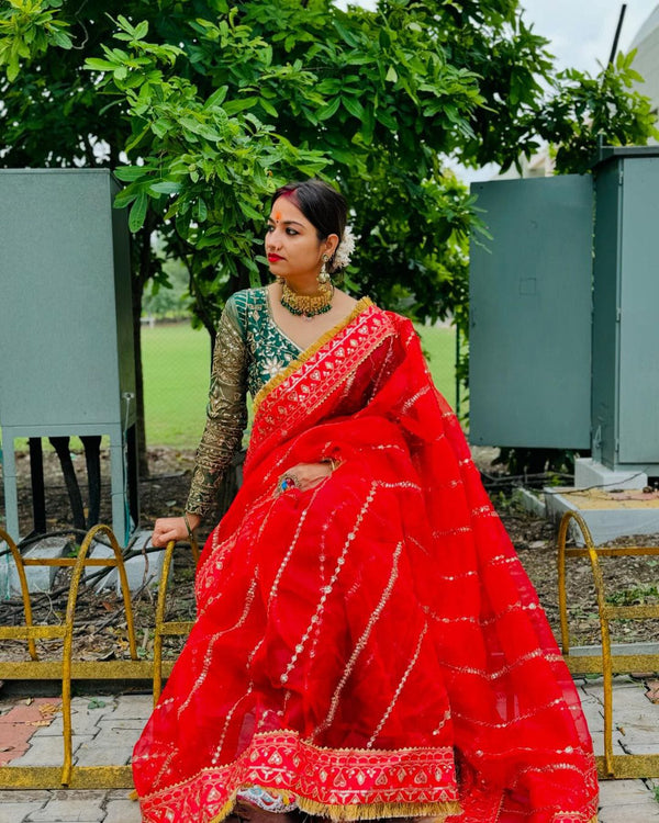 The Perfect Saree for Karva Chauth – Tradition Meets Modern Style