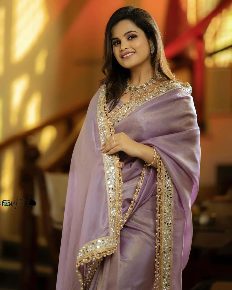 premium designer saree