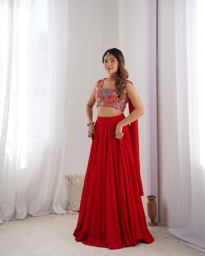 Stunning Red Lehenga for Special Occasions