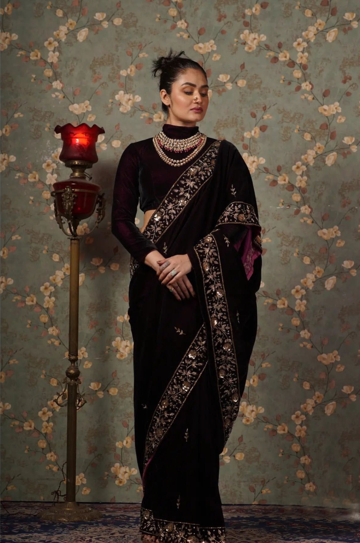 Designer Saree – Luxurious Pure Viscous Velvet