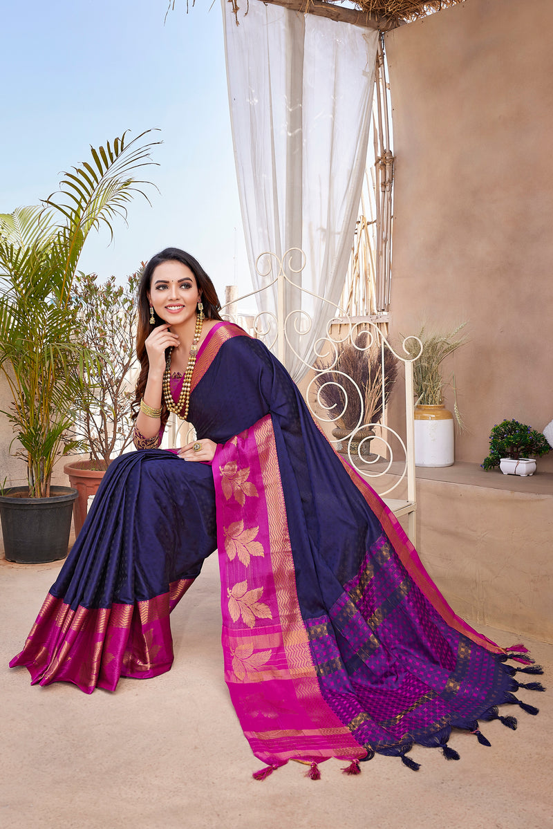 Exclusive Jacquard Weaving Work - Aura Silk