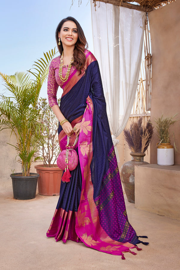 Exclusive Jacquard Weaving Work - Aura Silk