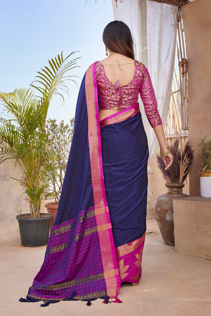 Exclusive Jacquard Weaving Work - Aura Silk