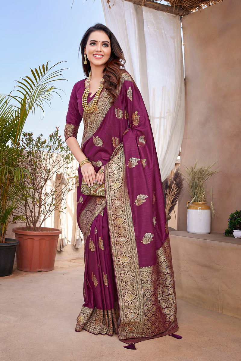 Luxurious Pure Pethani Silk Saree with Exclusive Jacquard Weaving