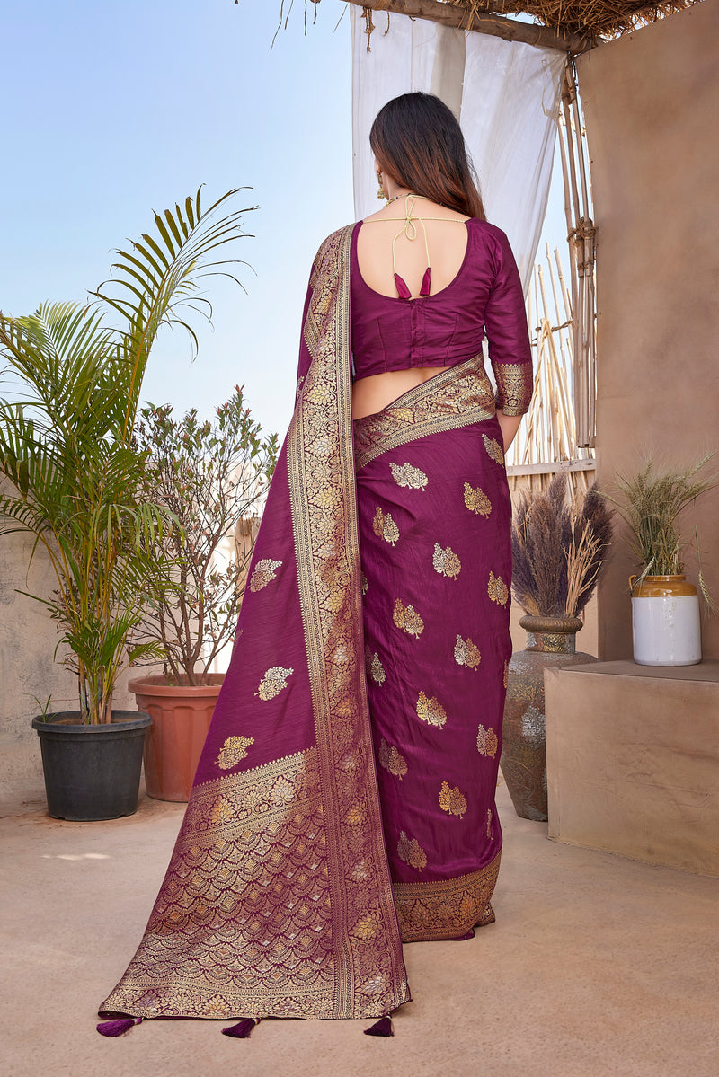 Luxurious Pure Pethani Silk Saree with Exclusive Jacquard Weaving