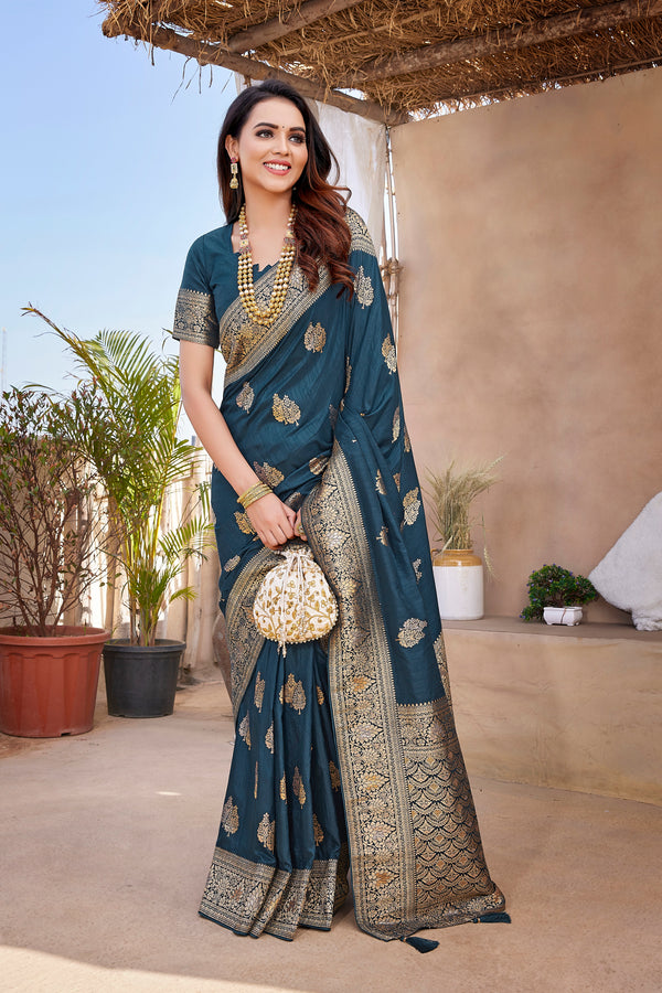 Luxurious Pure Pethani Silk Saree with Exclusive Jacquard Weaving