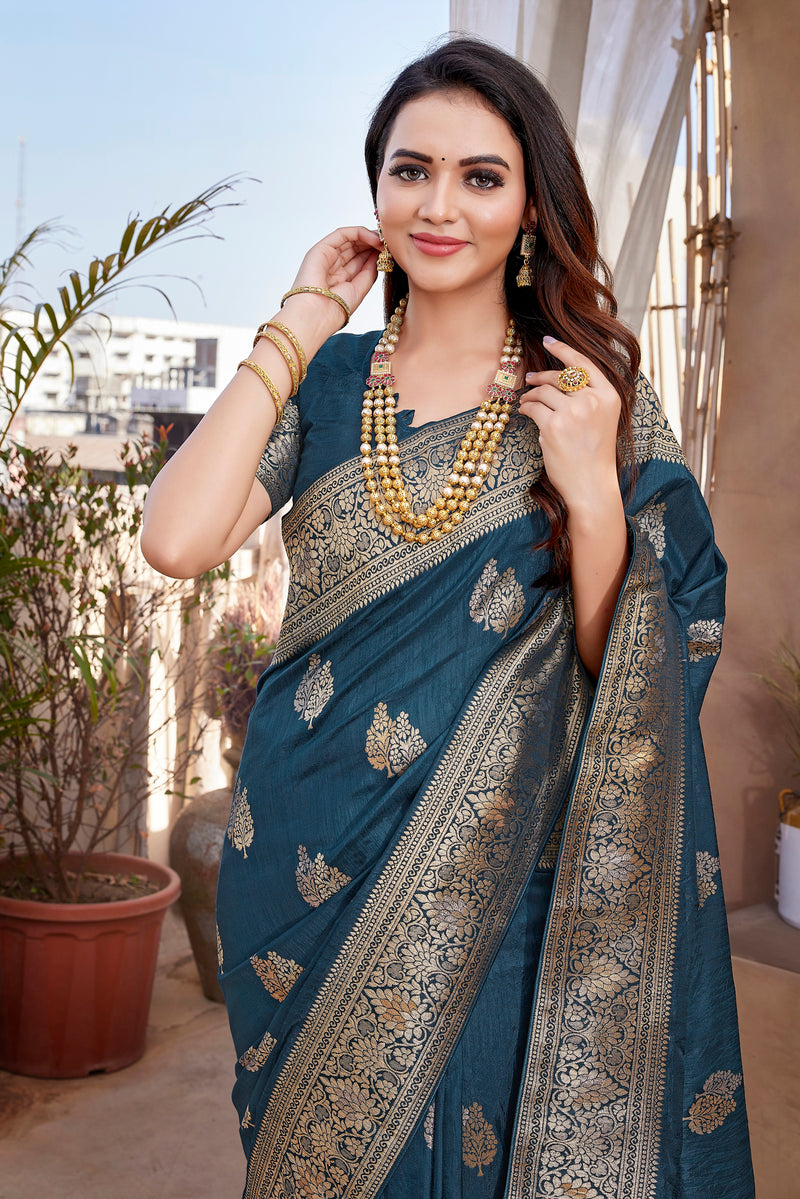 Luxurious Pure Pethani Silk Saree with Exclusive Jacquard Weaving