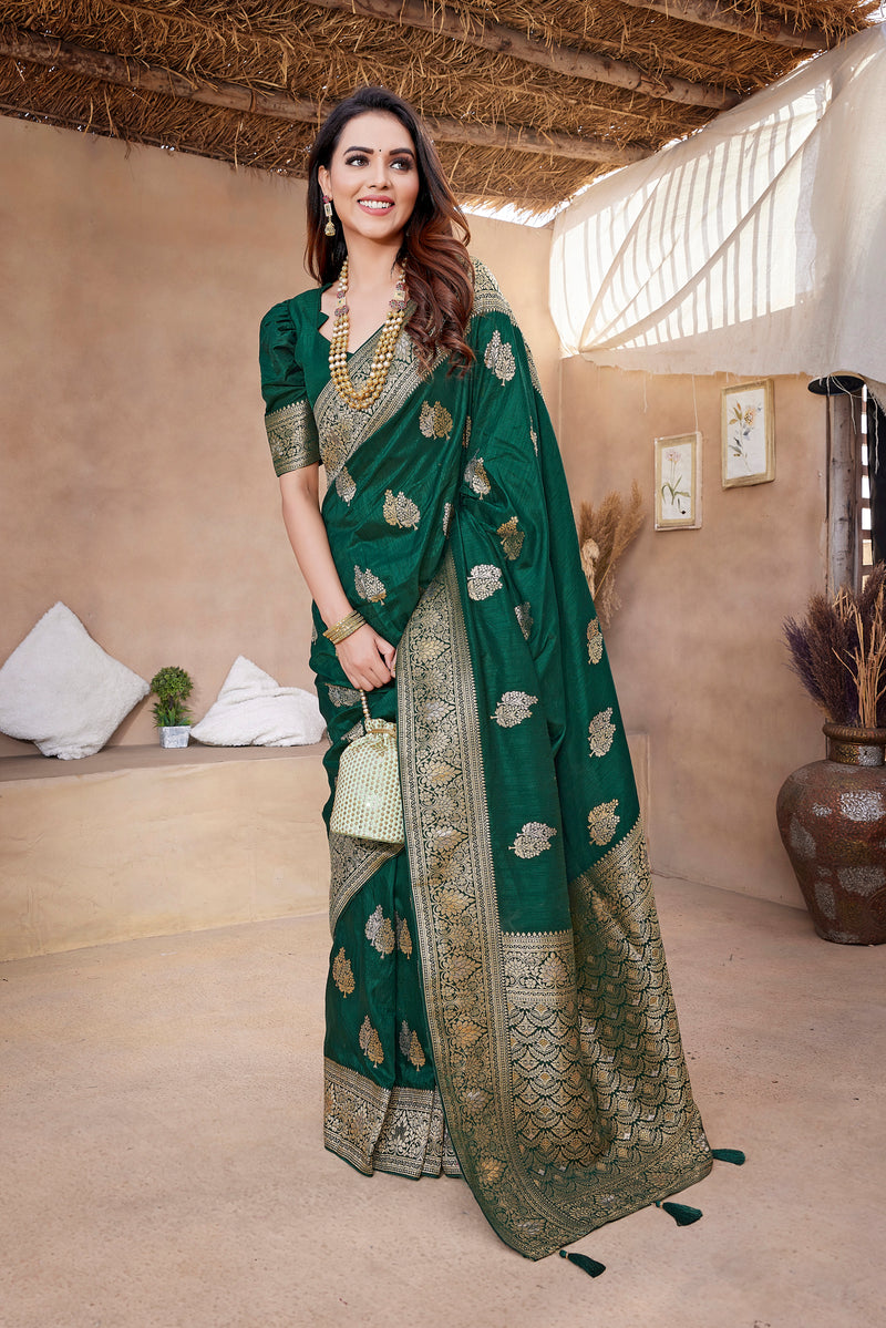 Luxurious Pure Pethani Silk Saree with Exclusive Jacquard Weaving