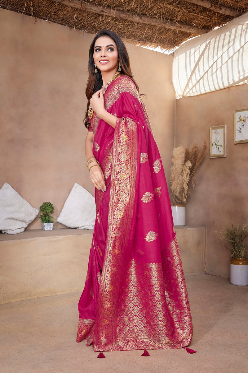 Luxurious Pure Pethani Silk Saree with Exclusive Jacquard Weaving