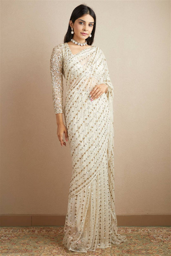 Beautiful Sequins Sarees