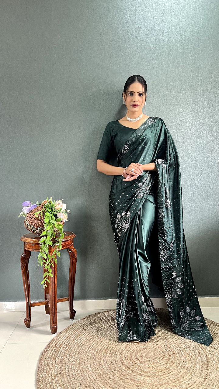 Designer Party wear 1-Minute Saree