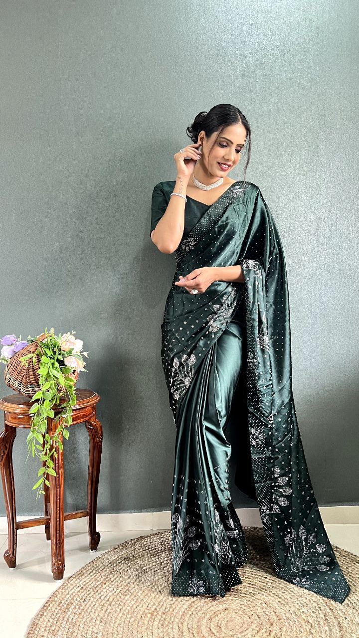 Designer Party wear 1-Minute Saree