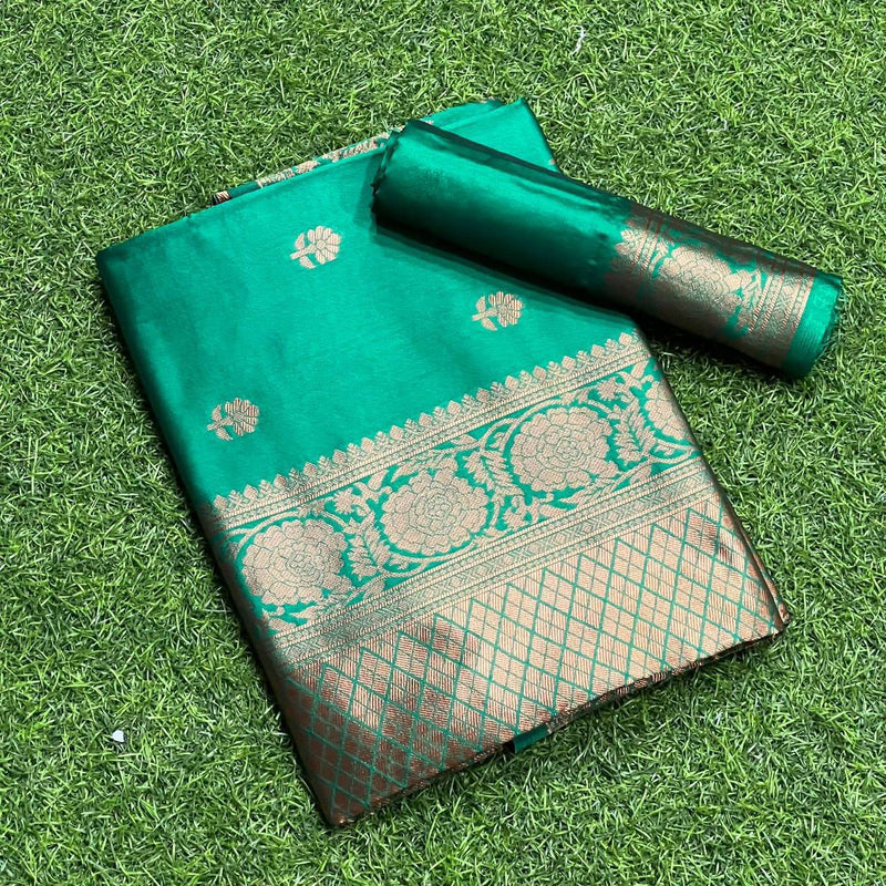 Women Floral Woven Saree