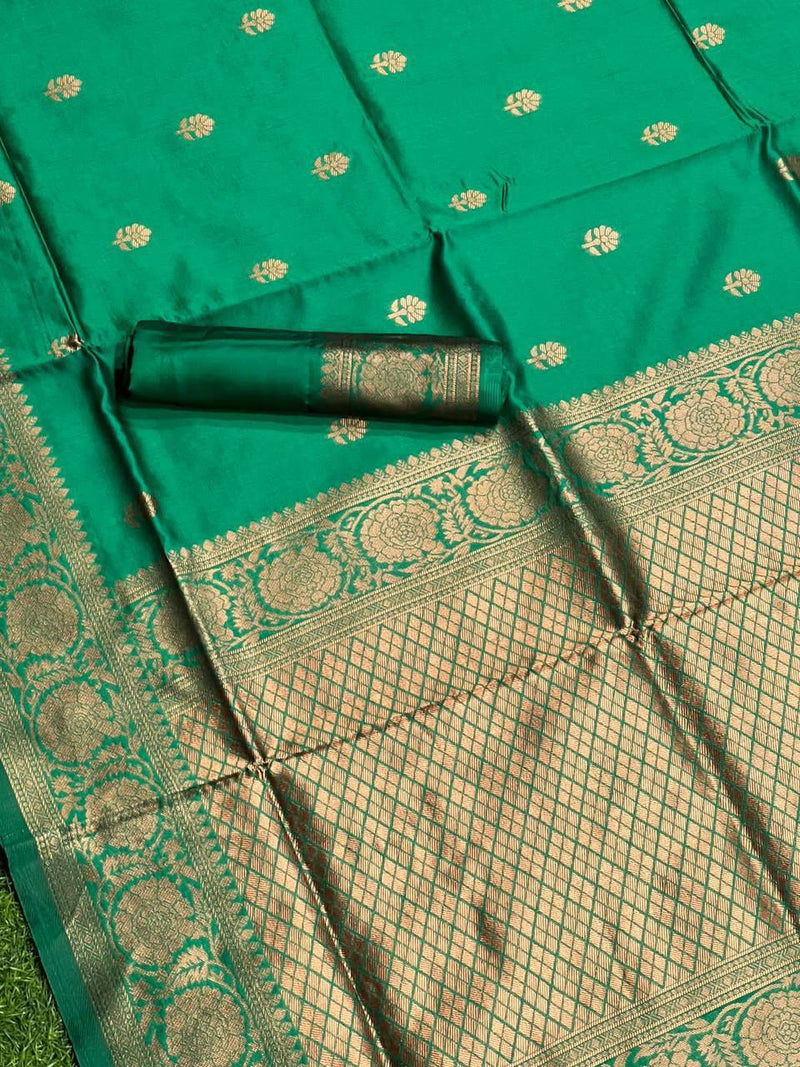 Women Floral Woven Saree