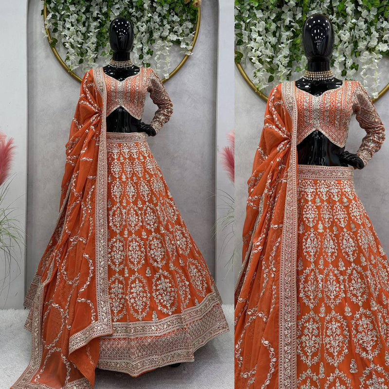 Customizable lehenga choli 3.5 meter flair lehenga