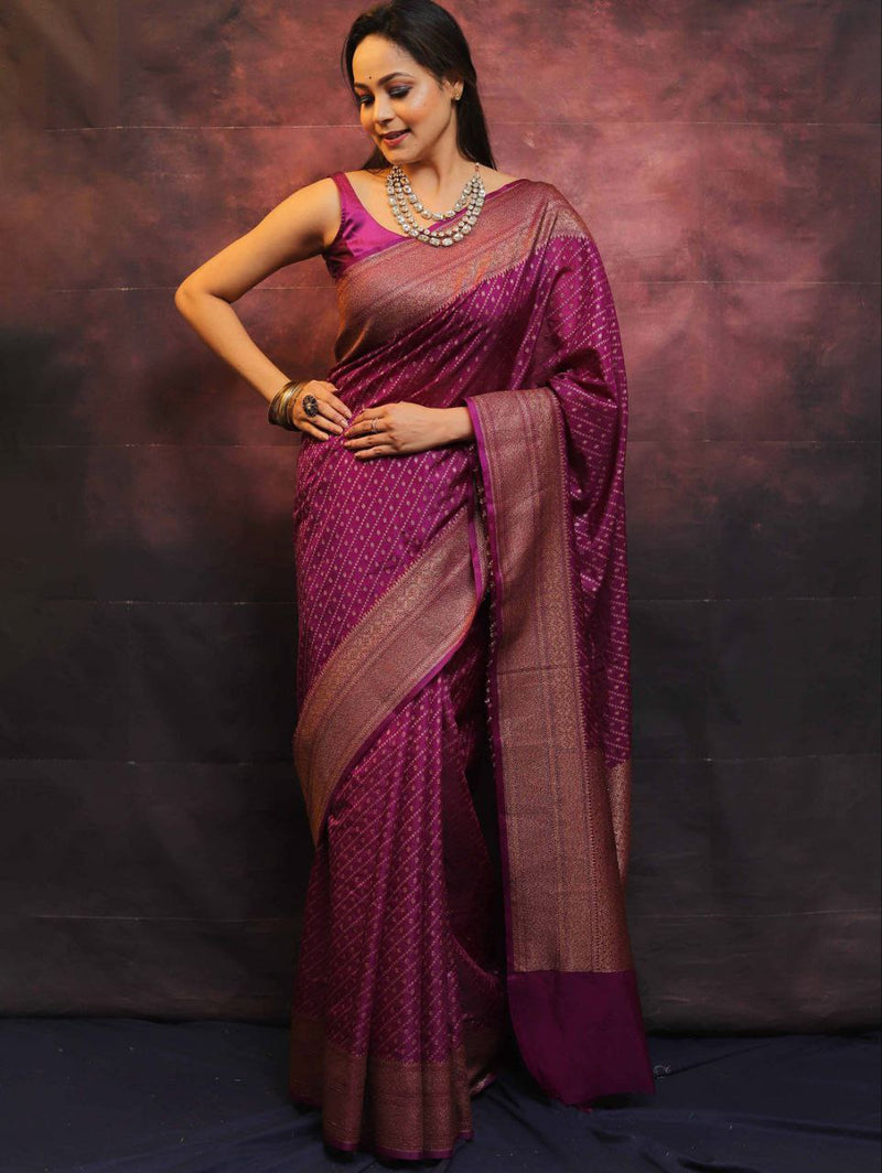 Kanjivaram Soft Pure Silk Banarasi Sarees