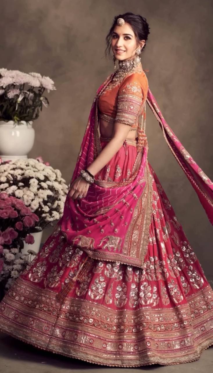 Premium Fox Georgette Lehenga