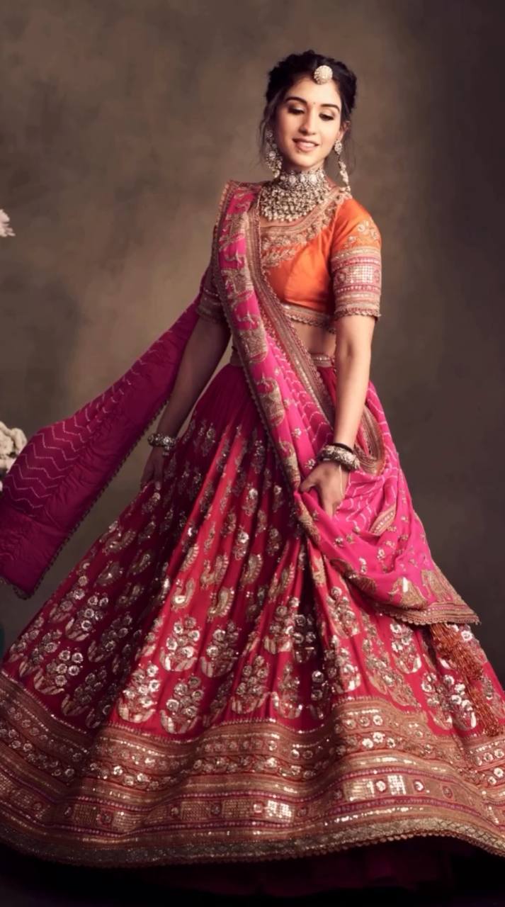 ully Stitched Lehenga