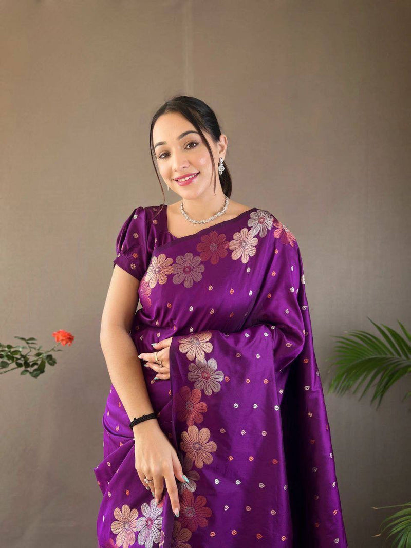 Elevate Your Wedding Style with Enchanting Organic Banarasi Sarees