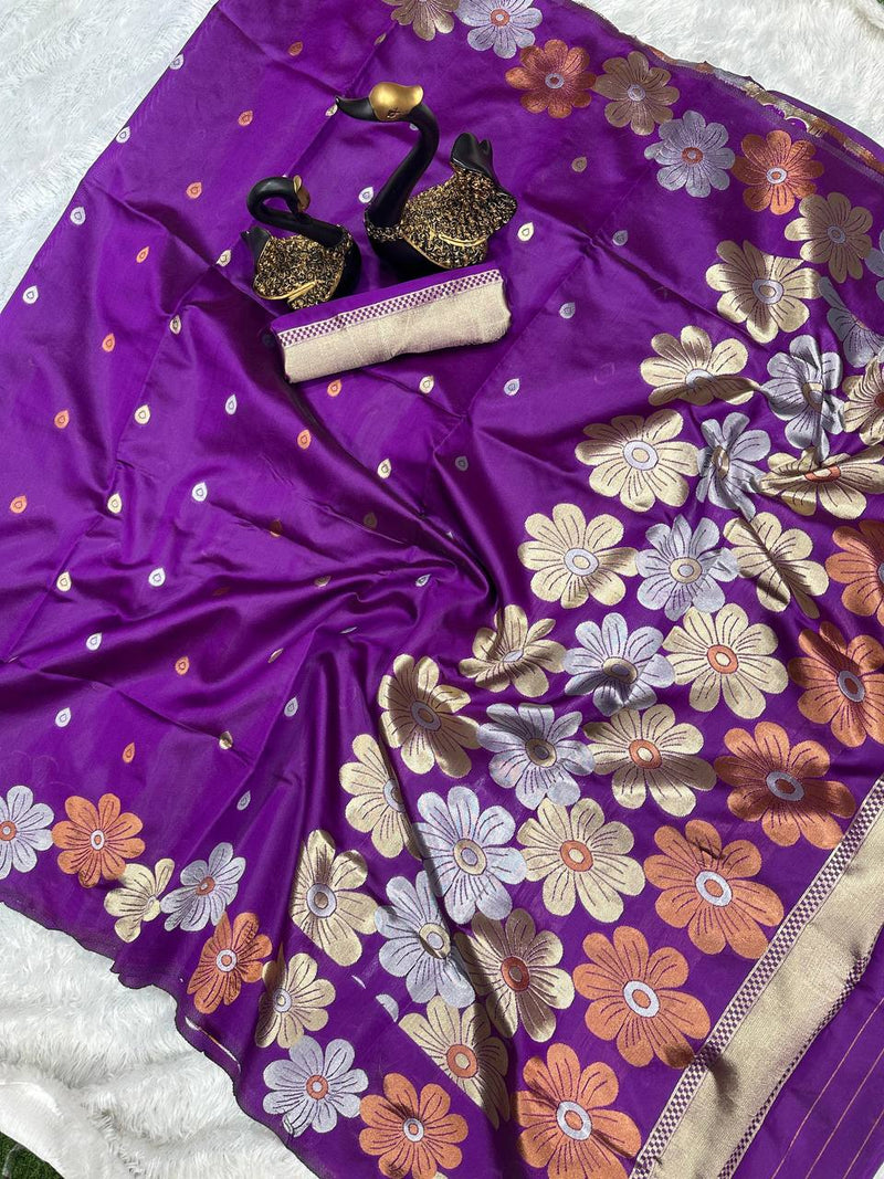 Elevate Your Wedding Style with Enchanting Organic Banarasi Sarees