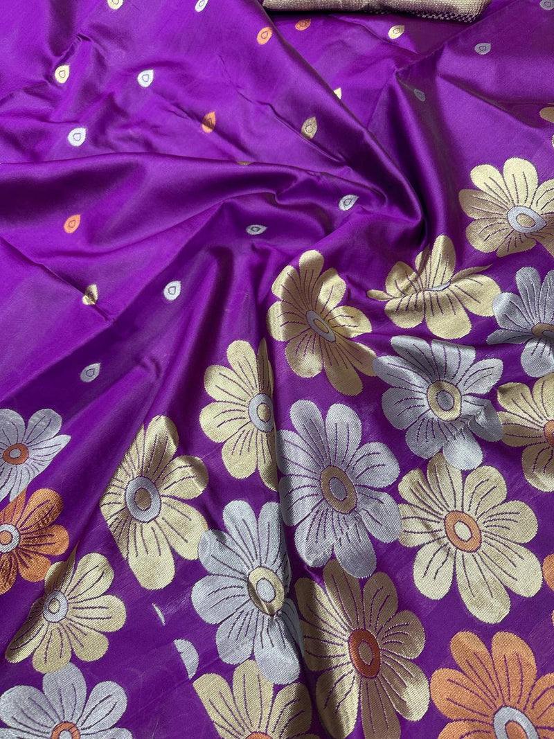 Elevate Your Wedding Style with Enchanting Organic Banarasi Sarees