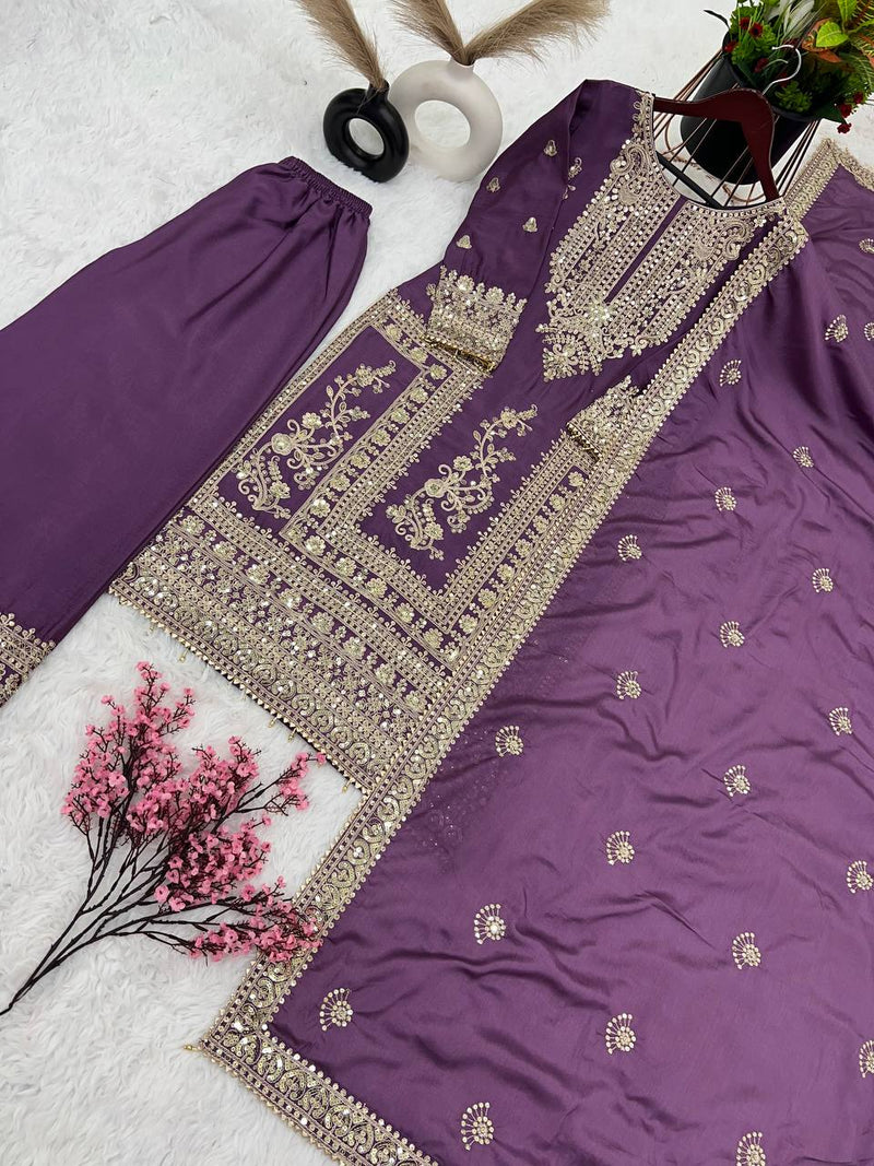 New Designer Collection: Pure Chinon Silk Set