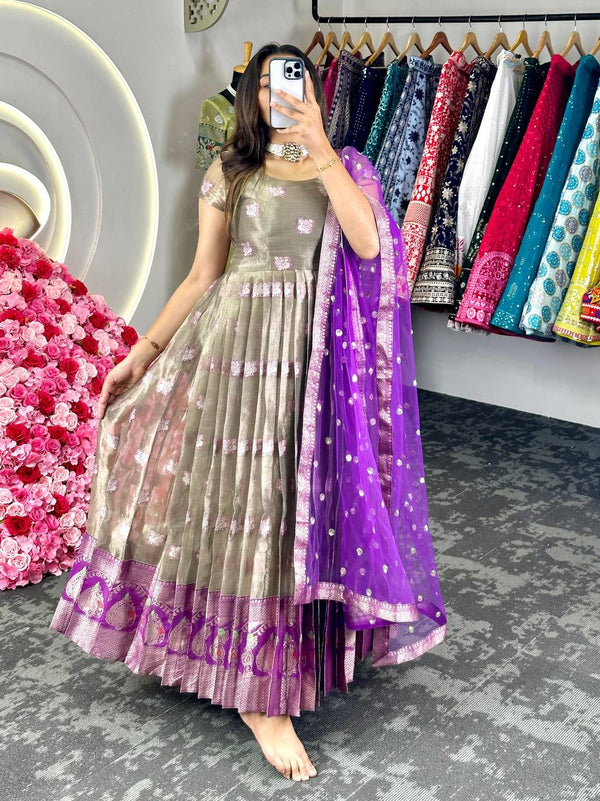 Traditional Anarkali Suit