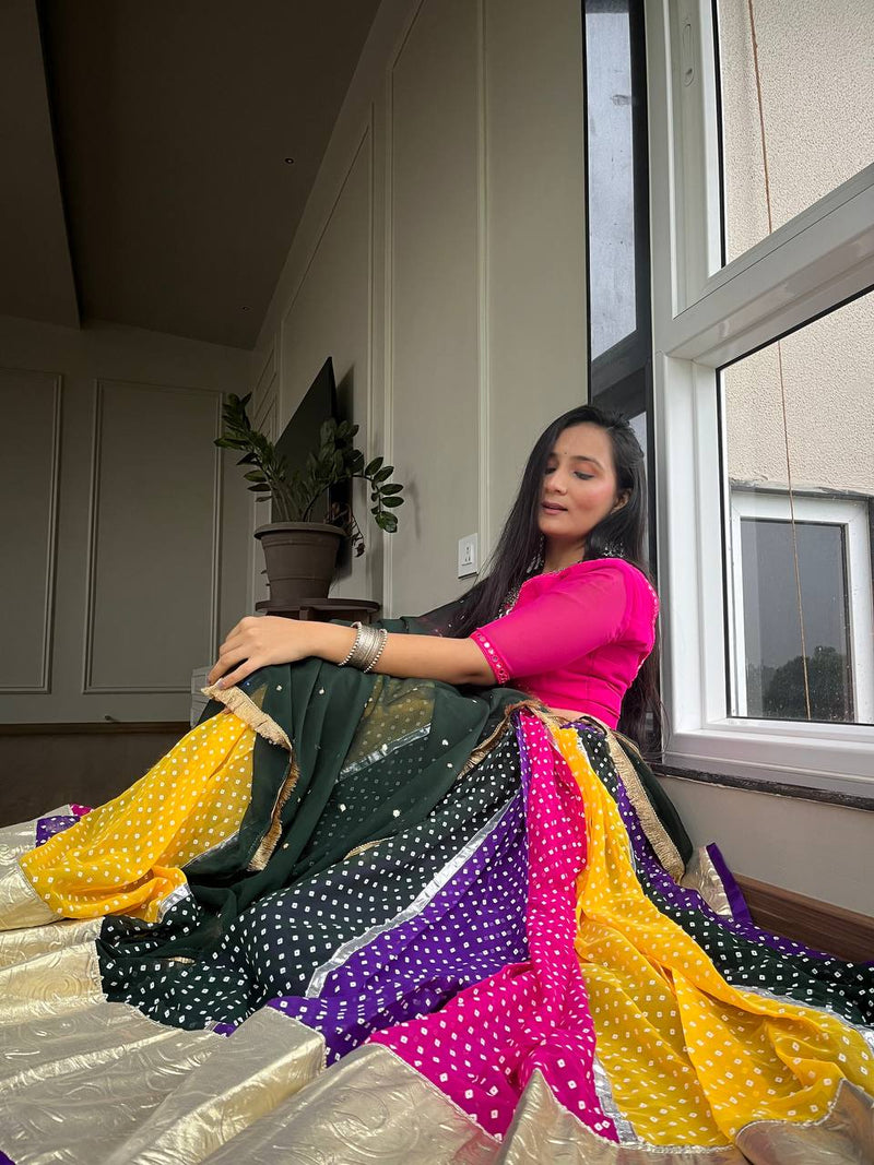 Navratri Special: Nilormy's Elegant Lehenga Choli