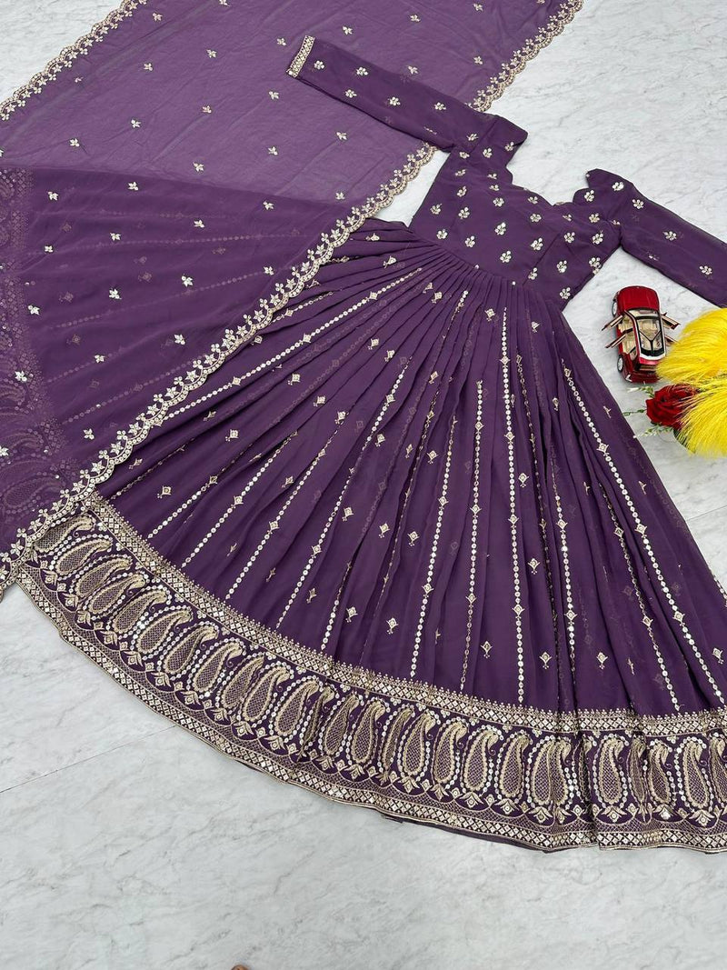 Indian partywear gown