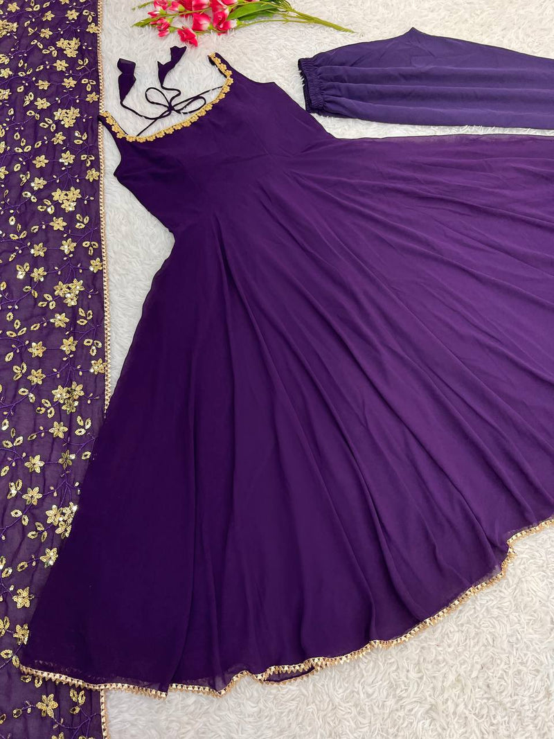 Designer Party Wear Gown Set for Women