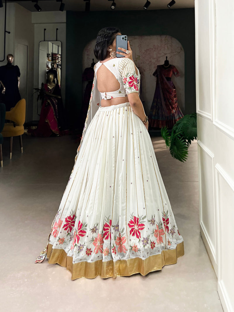 Ethereal White Wonder Lehenga Set