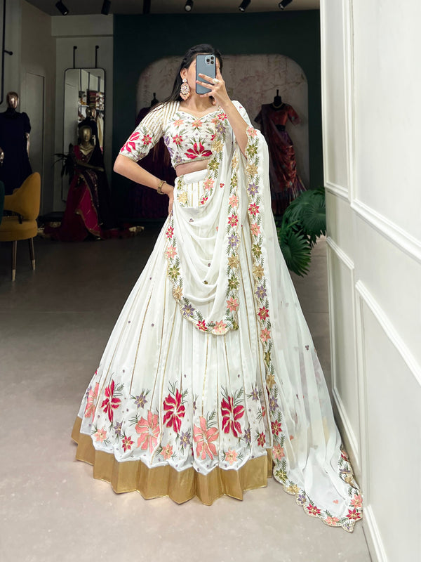 Ethereal White Wonder Lehenga Set