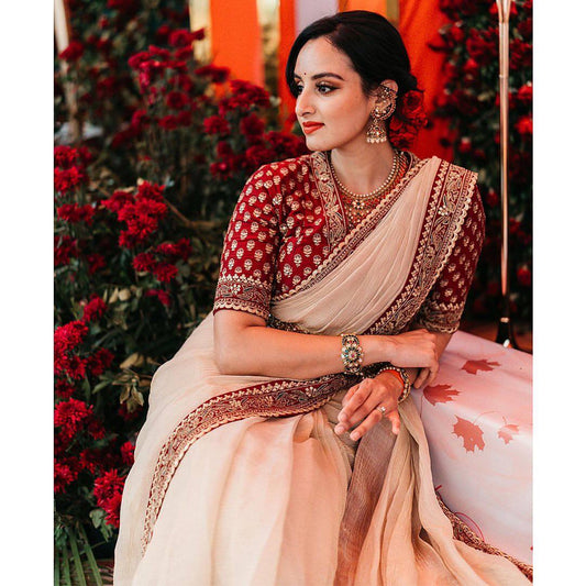 Exclusive Designer Sequins Saree
