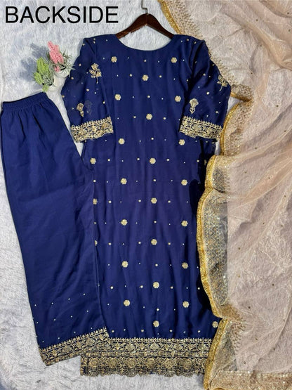 Desirable Fancy Faux Georgette Set