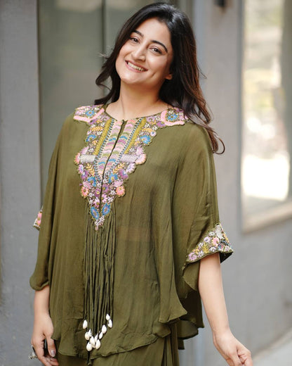 Trendy Indo Western 3-Piece Set