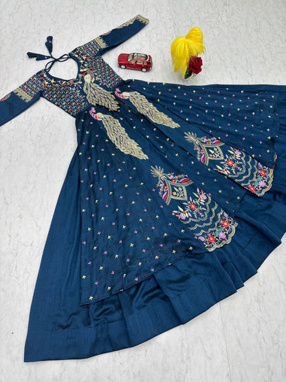 Festival Special Crop Top with Shrug & Lehenga Set
