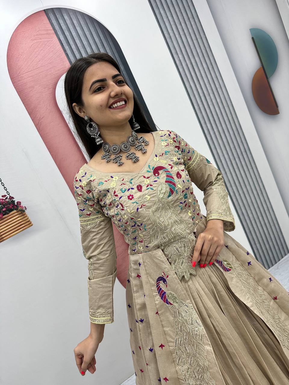 Festival Special Crop Top with Shrug & Lehenga Set