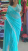 Party Wear Sequin Saree Embellished Sequin Saree