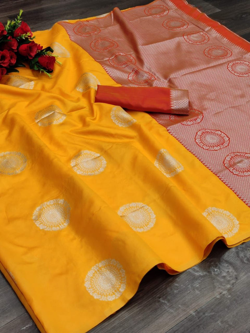 BANARASI SOFT LICHI SILK CLOTH.